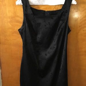 Black cocktail dress